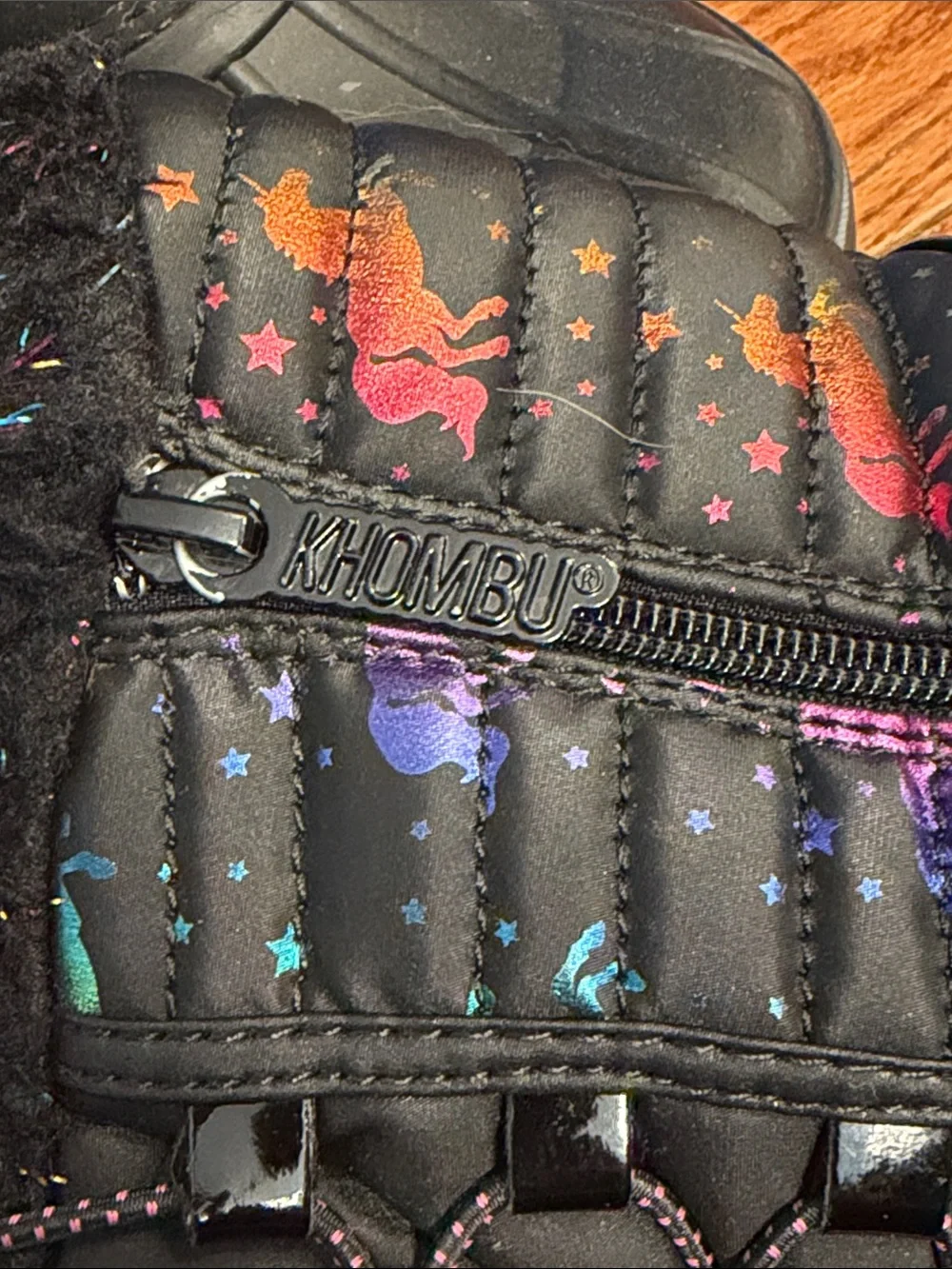 Unicorn Girls Boots Size 3- Khombu
